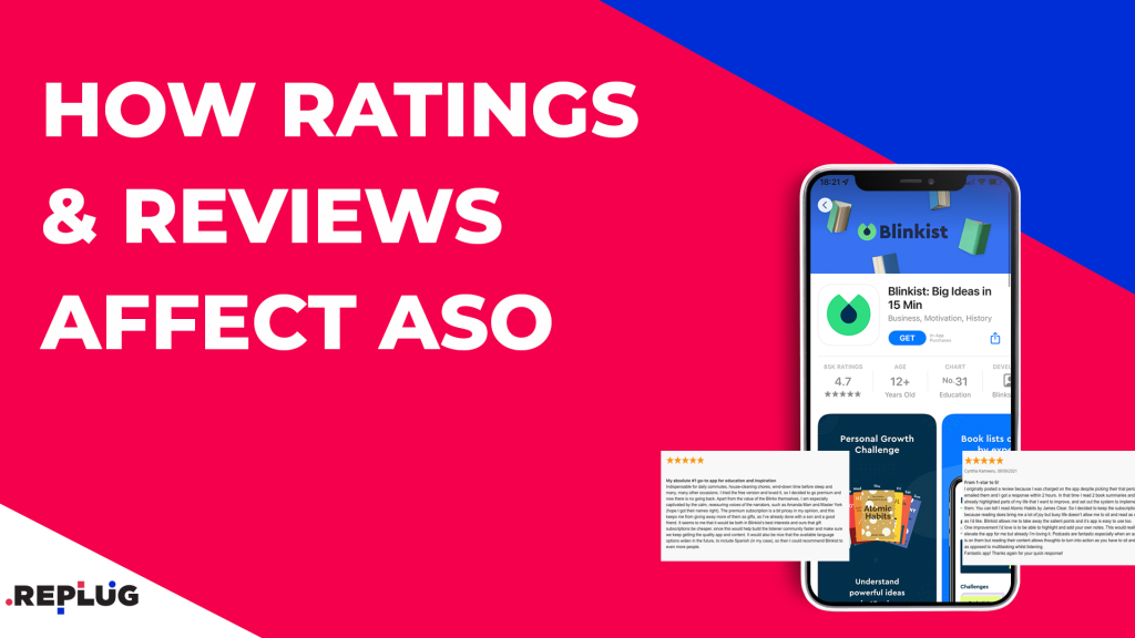 How ratings and reviews affect App Store Optimization