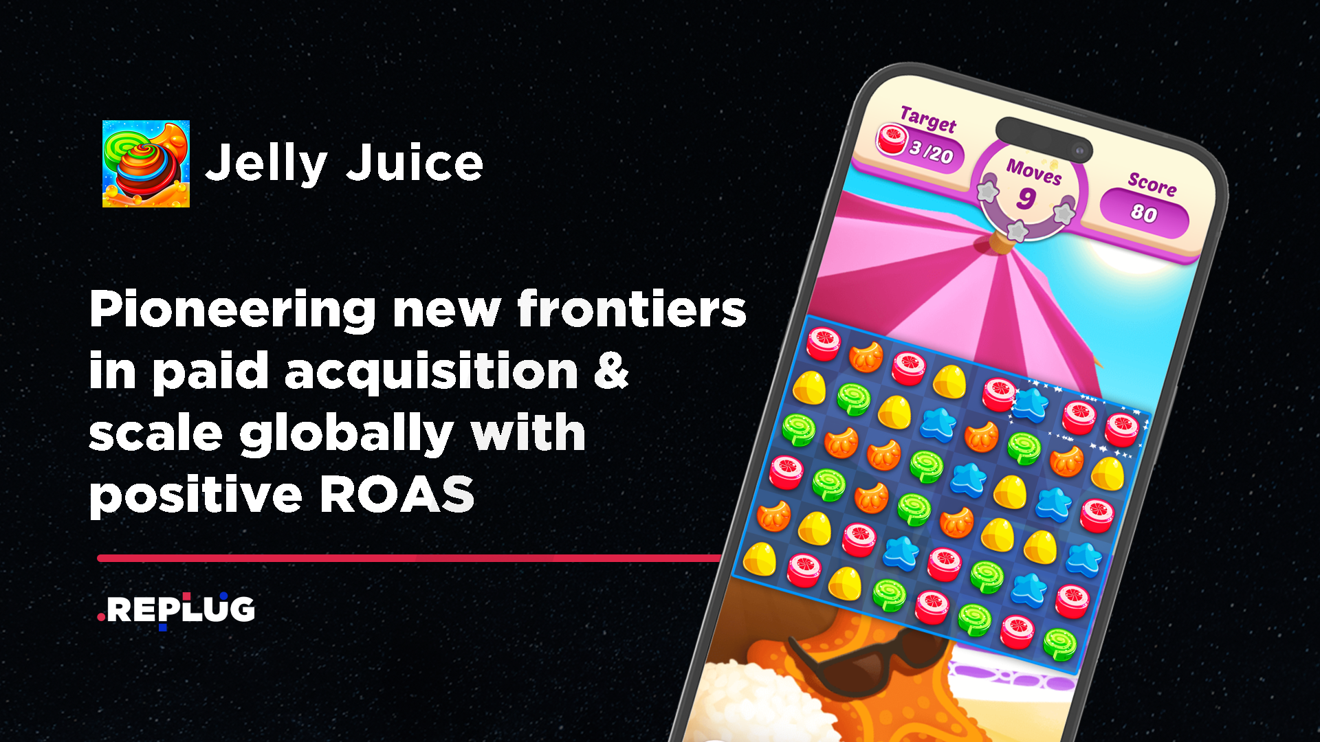 Jelly Juice - redBit Games - Match 3 game